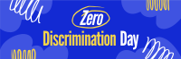Zero Discrimination Day Twitter Header Design
