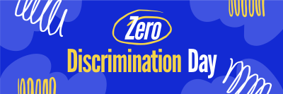 Zero Discrimination Day Twitter header (cover) Image Preview