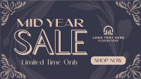 Mid-Year Sale Floral Video Image Preview