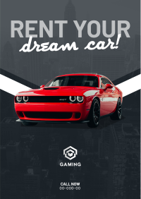 Dream Car Rental Flyer Design