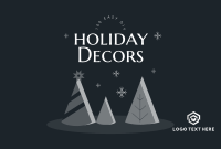 Happy Holidays Pinterest Cover Design