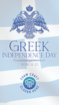 Traditional Greek Independence Day YouTube short Image Preview