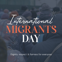 International Migrants Day Instagram Post Design