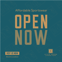 Affordable Sportswear Instagram post Image Preview