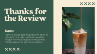 Elegant Cafe Review Video Image Preview