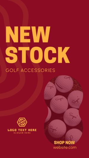 Golf Accessories Instagram story Image Preview