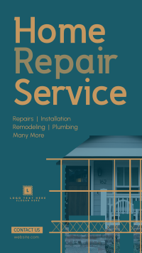 Professional Repair Service Instagram Story Design