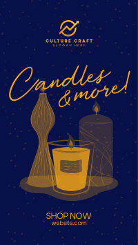 Candles and More Facebook story Image Preview