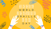 World Braille Day Animation Image Preview