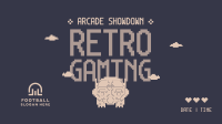 Arcade Showdown Facebook Event Cover Design