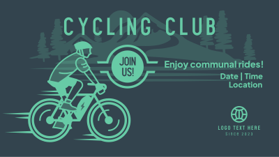 Fitness Cycling Club Facebook event cover Image Preview