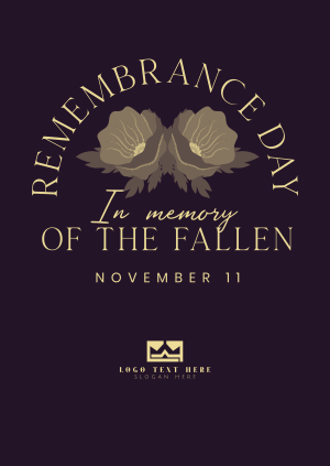 Day of Remembrance Poster Image Preview