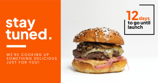 Burger Shack Launch Facebook Ad Design