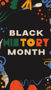 Black History Celebration Instagram reel Image Preview