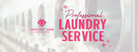 Professional Laundry Service Facebook cover Image Preview