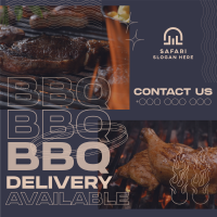 Unique BBQ Delivery Instagram post Image Preview