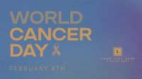 Minimalist World Cancer Day Video Design