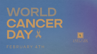 Minimalist World Cancer Day Video Image Preview