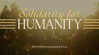 Simple Humanitarian Day Animation Image Preview