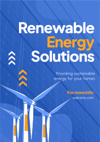 Renewable Energy Solutions Poster Image Preview