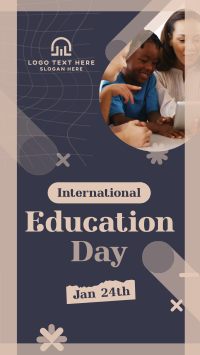 Happy Education Day  Instagram reel Image Preview