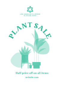 Quirky Plant Sale Poster Image Preview