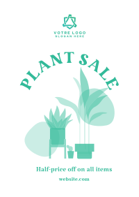 Quirky Plant Sale Poster Image Preview