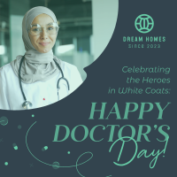 Celebrating Doctors Day Instagram post Image Preview