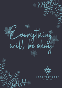 Everything will be okay Poster Design