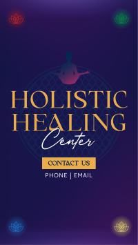 Holistic Healing Center Instagram Story Design