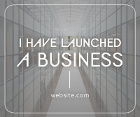 Minimalist Business Launch Facebook post Image Preview