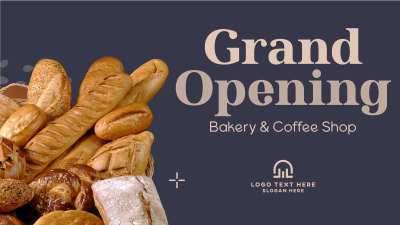 Bakery Opening Notice Facebook event cover Image Preview