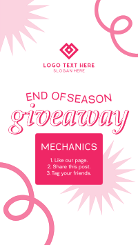 End of Season Giveaway Facebook story Image Preview