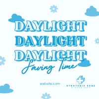 Quirky Daylight Saving Instagram post Image Preview