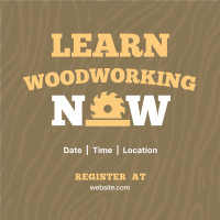 Woodworking Course Instagram post Image Preview