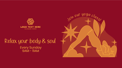 Yoga Workout Facebook event cover Image Preview