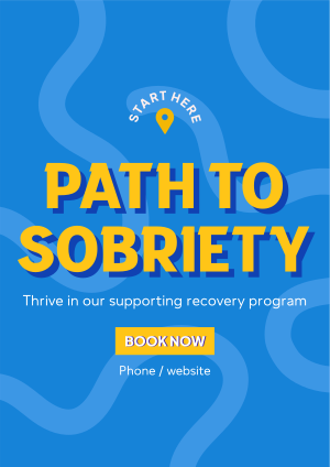 Path to Sobriety Flyer Image Preview