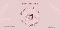 Spa Soft Opening  Twitter post Image Preview