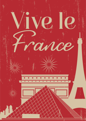 France Landmarks Flyer Image Preview