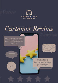 Customer Feedback Poster Image Preview