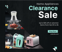 Appliance Clearance Sale Facebook post Image Preview