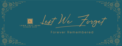 Forever Remembered Facebook cover Image Preview