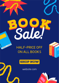 Big Book Sale Poster Image Preview
