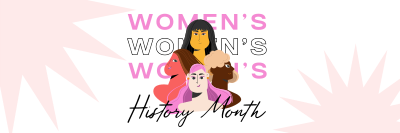 Pretty Women's Month Twitter header (cover) Image Preview