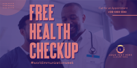 Free Health Services Twitter post Image Preview