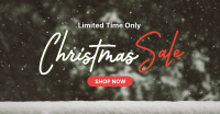 Christmas Sale Facebook Ad Design