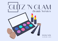 Glitz 'n Glam Postcard Image Preview