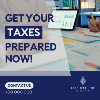 Prep Your Taxes Instagram post Image Preview
