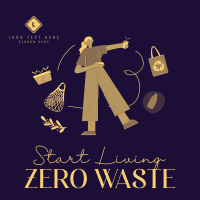 Living Zero Waste Linkedin Post Image Preview