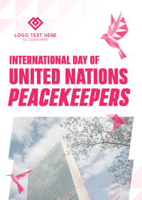 International Day of United Nations Peacekeepers Poster Image Preview
